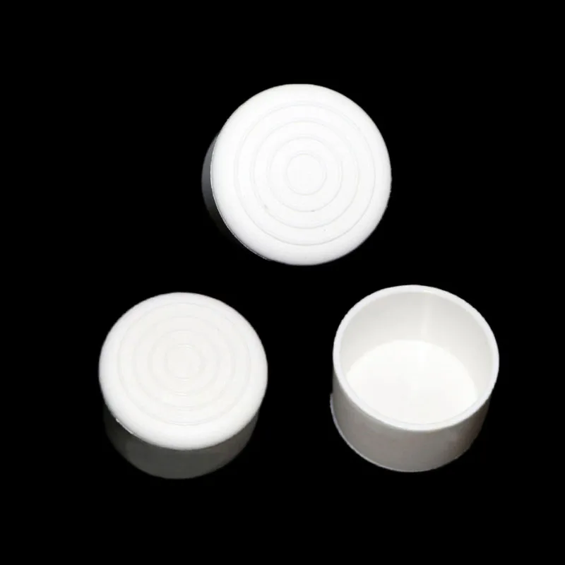 White Round Square Chair Stool Table Furniture Feet Pipe Tubing Grip Tip End Cover Cap Floor Protector 10mm 12mm 14mm~100x100mm