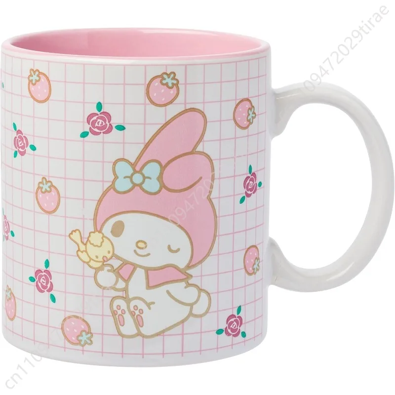

Silver Buffalo Sanrio Hello Kitty and Friends My Melody Ceramic Mug, 20 Ounces