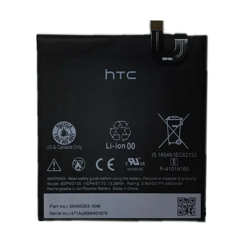 B2PW2100 Original Battery For HTC Google Pixel XL/ Nexus M1 M 1 Phone Batteria,Brand New Replacement Phone Lithium Battery+Tool