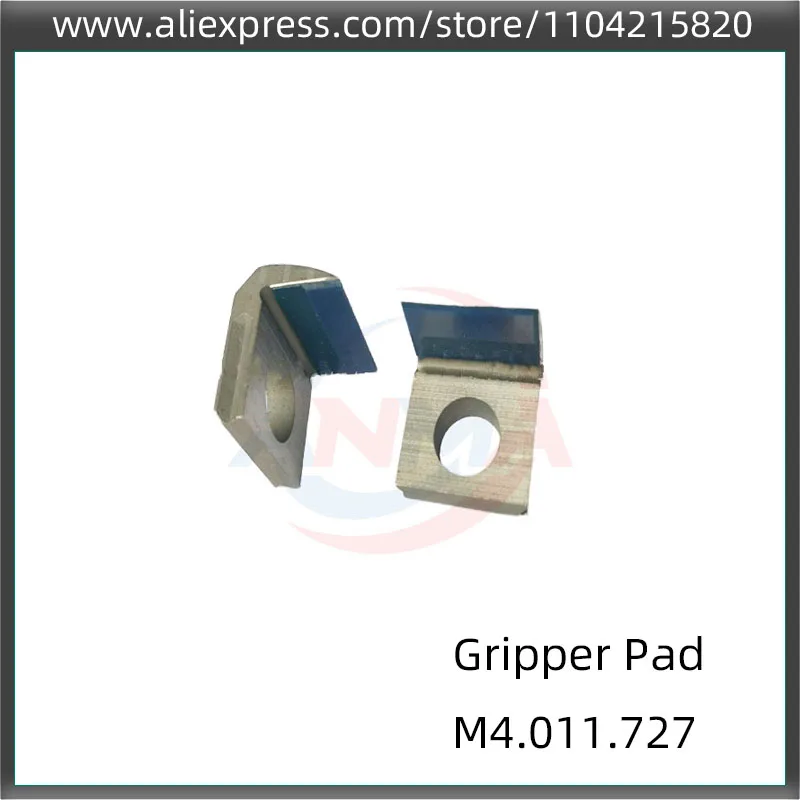 

10 шт., высококачественный захват M4.011.727, захватная накладка для Heidelberg SM74 PM74, детали печатной машины, размер 16x16x14x8 мм