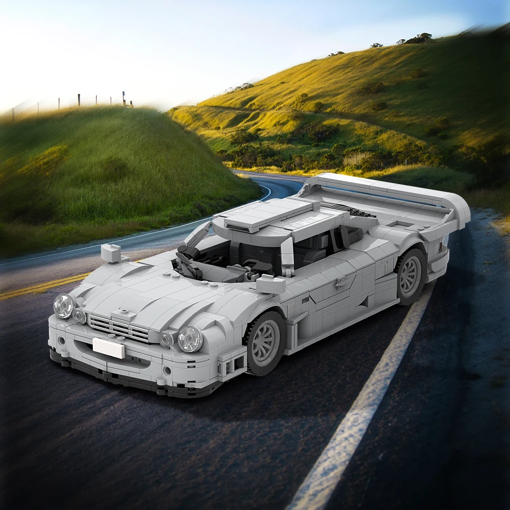 MOC CLK GTR 1:15 Supercar Building Block Model City Rally Super Racing Bricks Assembly Toys Kids Birthday Gifts Boys Racing Toys