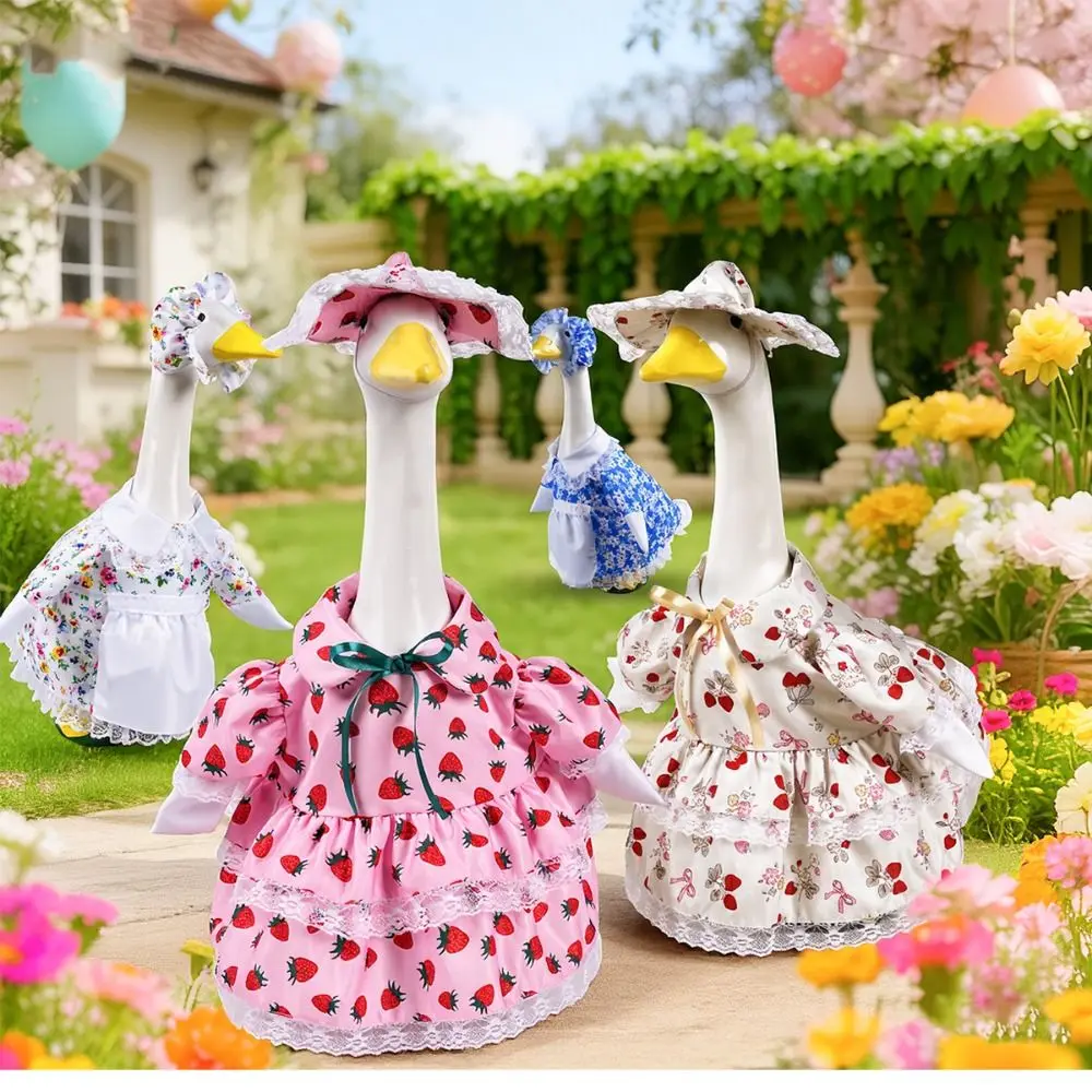 

Rural Style Easter Porch Goose Dress Funny Goose Costume Goose Transformation Dress Handcrafted Goose Outfits