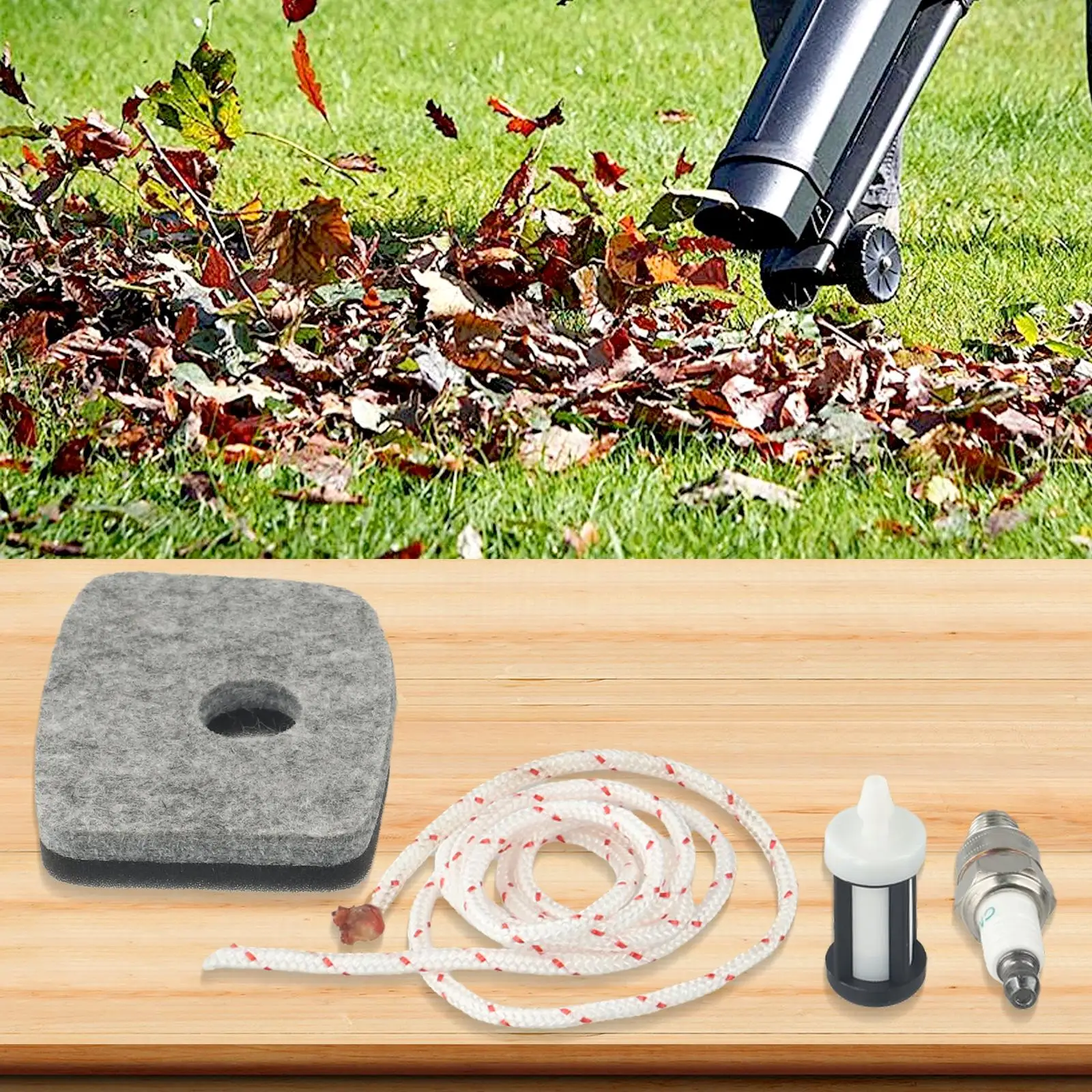 BG56 BG86C SH56C SH86 SH86C Leaf Blower Service Kit Contains Essential Parts Air Filter Fuel Filter Spark Cord
