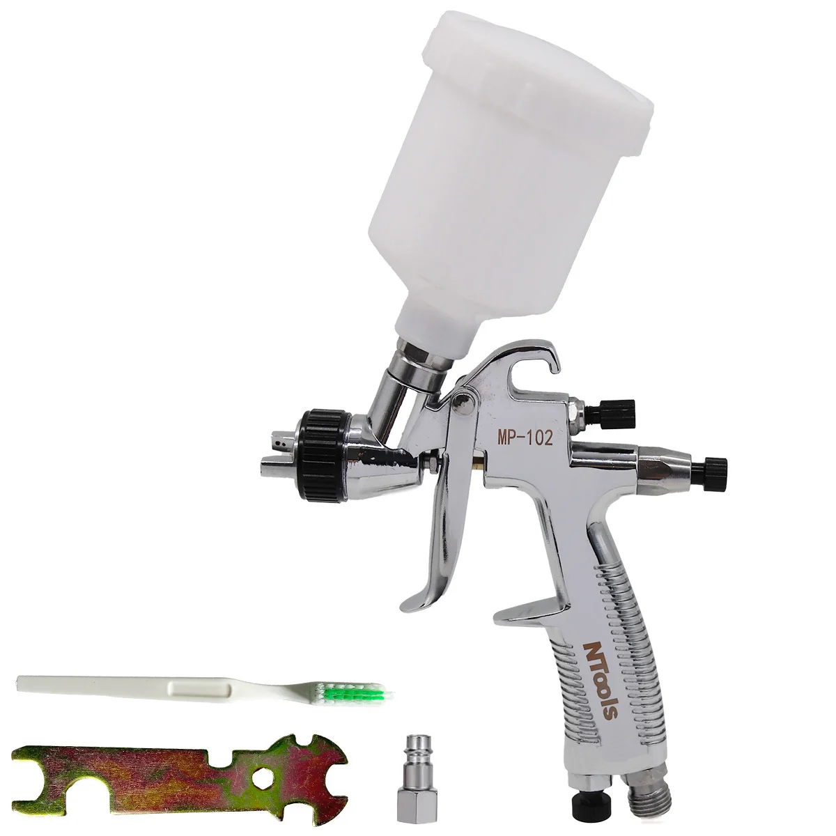 Mini Spray Gun 0.5/0.8/1.0/1.2mm Nozzle Size Can Choose 125CC Tank LVMP Air Spray Gun Mini Sprayer For Car Repair Paint  Gun