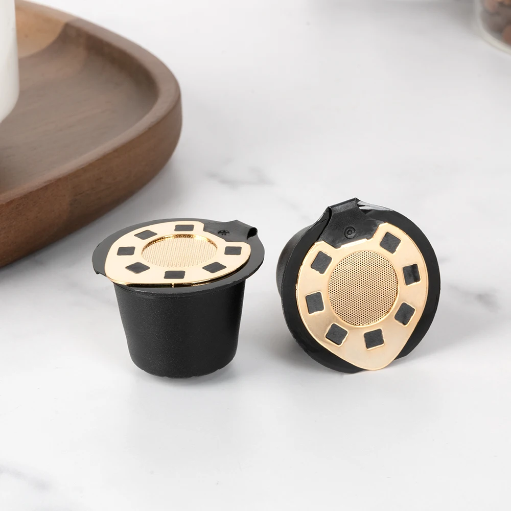 Nachfüllbare Kaffeekapseln, kompatibel mit den Nespresso Originalline-Modellen, wiederverwendbare Kaffeepads, Espresso-Kapseln, Filterbecher