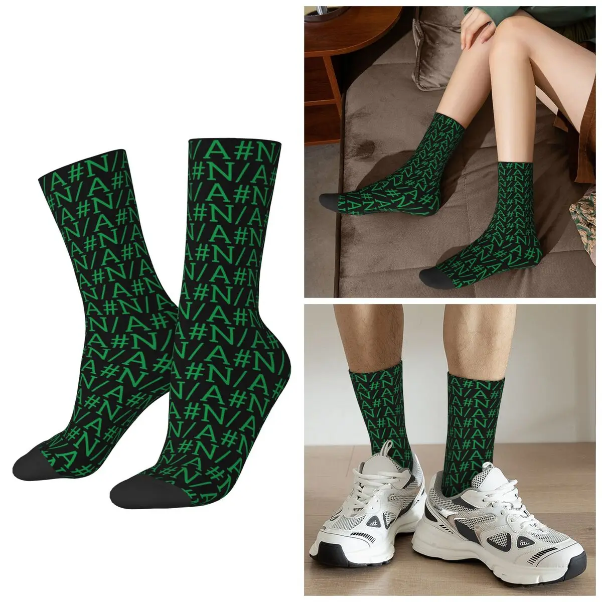 جميع المواسم Excel Na Socks Harajuku Crew Socks جوارب ماصة للعرق للرجال والنساء هدايا