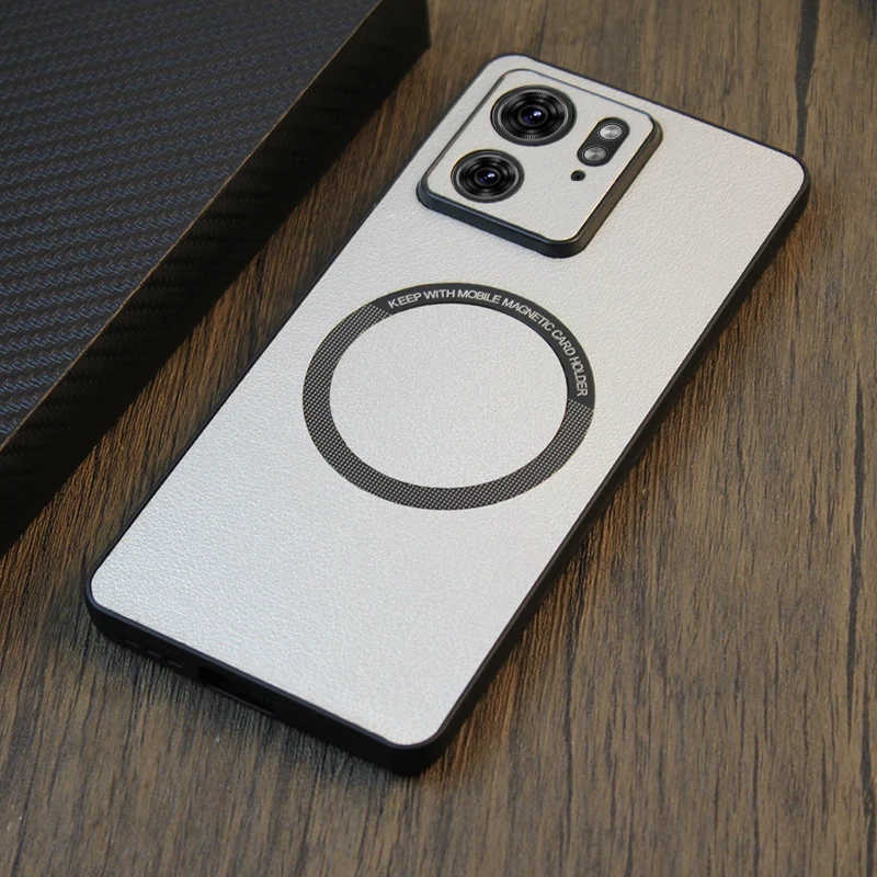Magsafe capa de carregamento sem fio para motorola edge 40 telefone celular caso original moto edge 40 neo/edge 50 ultra fusão