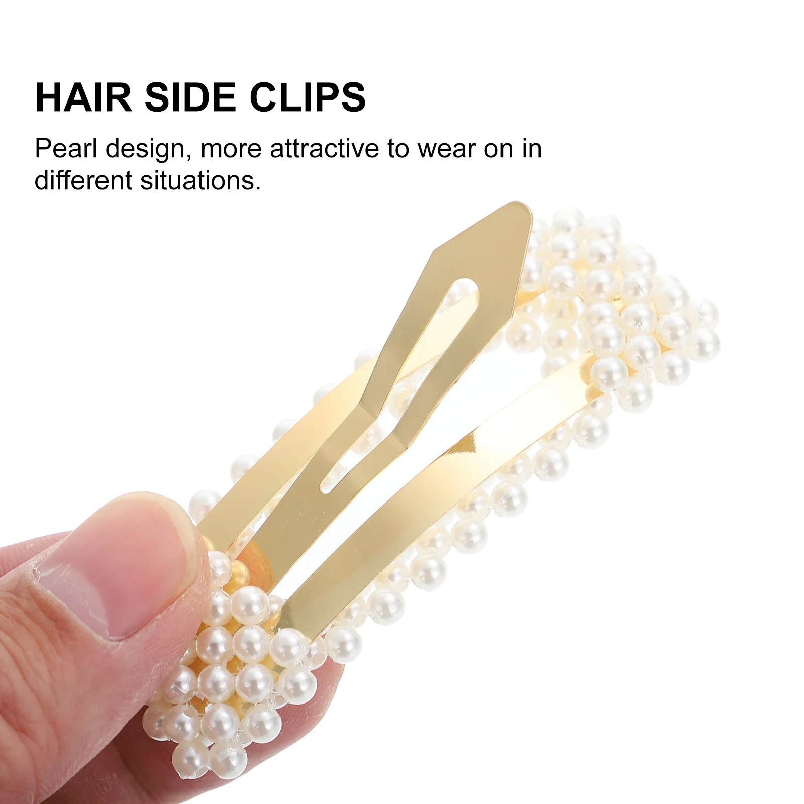

24 Pcs Pearl Hair Clips Set Beautiful Decorative Pins Accessories for Women Fashionable Bobby Pin Hair Jewelry
