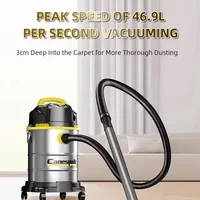 3300W Industrial Wet Dry Vacuum Cleaner High Power Commercial Shop Vacuum for Construction Garage Heavy Duty Vacuum Bucket 5
