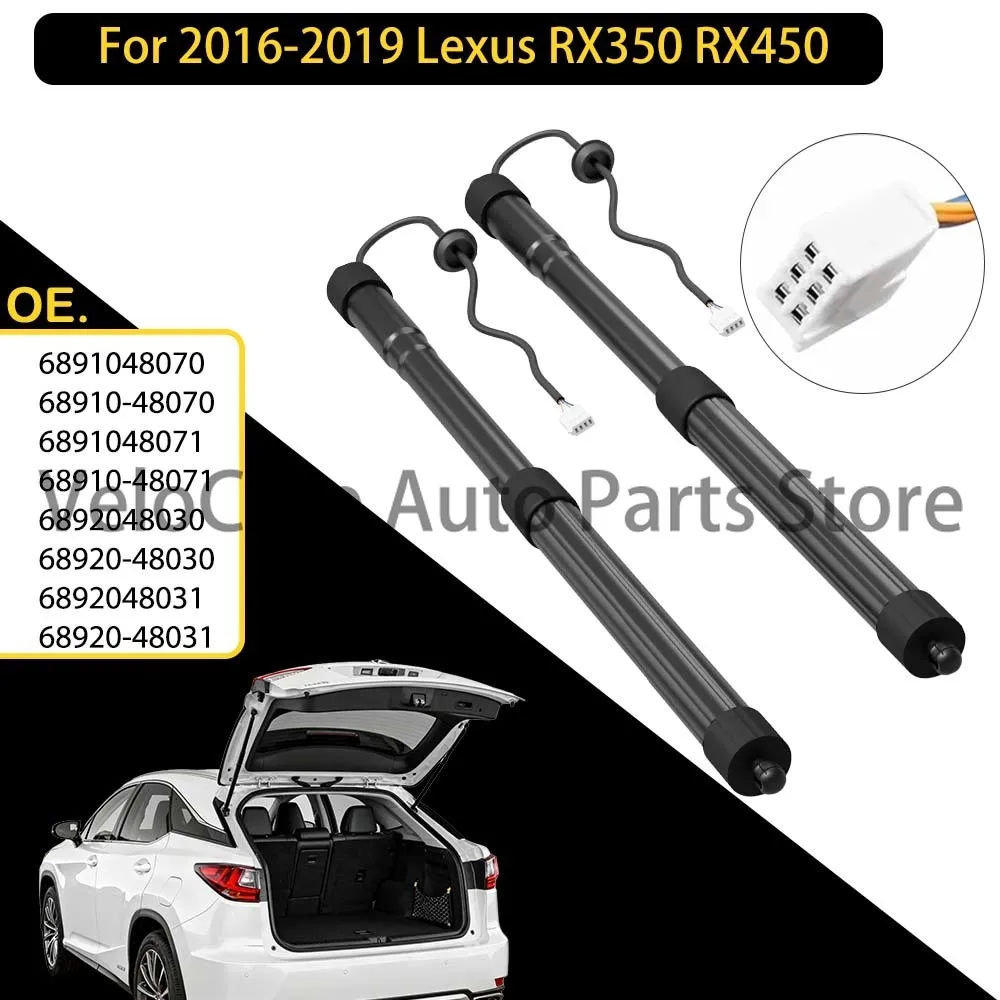

Liftgate Power Hatch Lift Support Opener Shock For 2016-2019 Lexus RX350 RX450h 3.5L 6891048070 Electric Tailgate Gas Struts