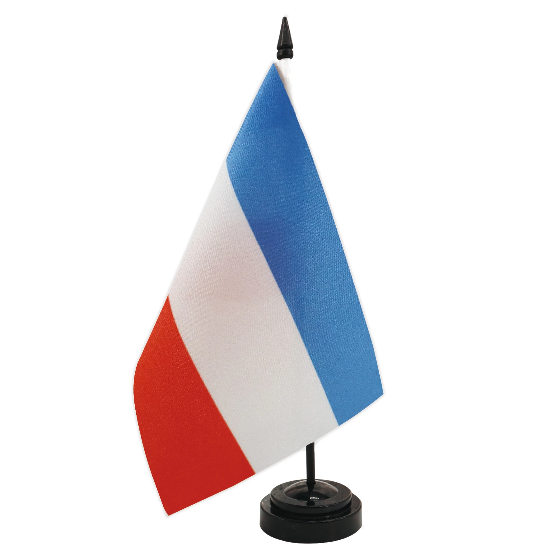 Luxembourg Desk Flag 5.5x8.3inch Conference Negotiation Flag Product Display Office Top Desk Ornaments Flags