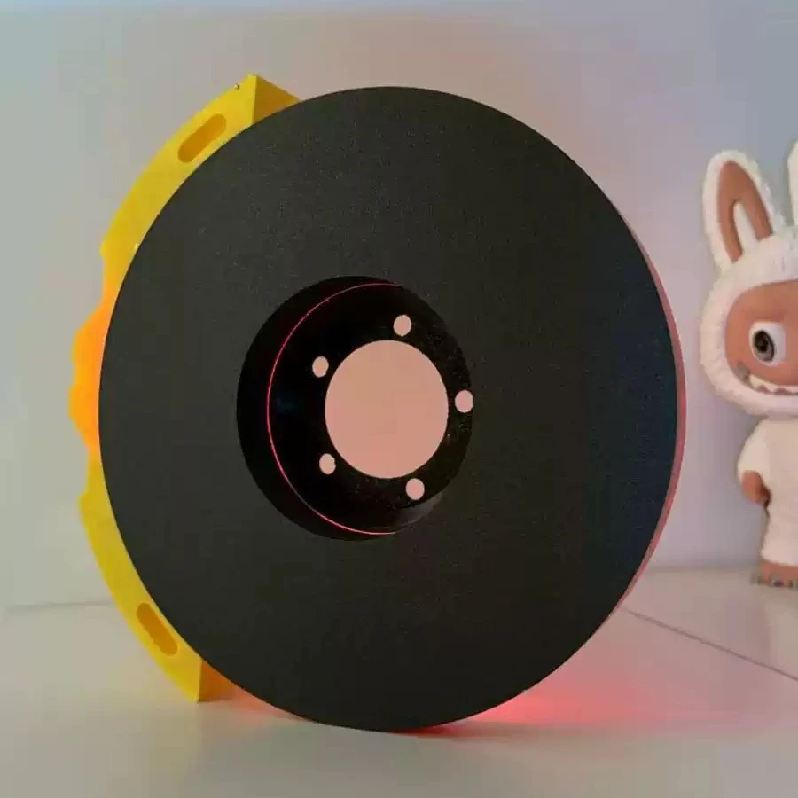 クリエイティブなDIYブレーキディスク改造LED雰囲気ライト手作りデスクトップ壁掛けナイトライト装飾品パーソナライズされた装飾品