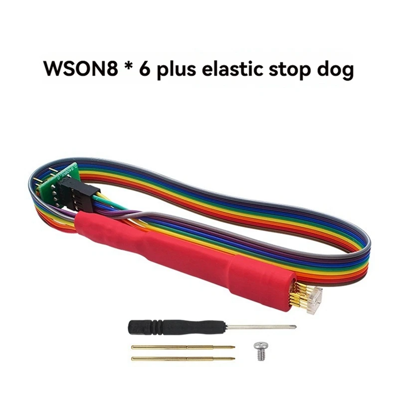 ABBO-WSON8 Chip Burning Probe Read And Write Spring Pin Baffle Spacing 1.27 Programmer Adapter Test Probe Chip