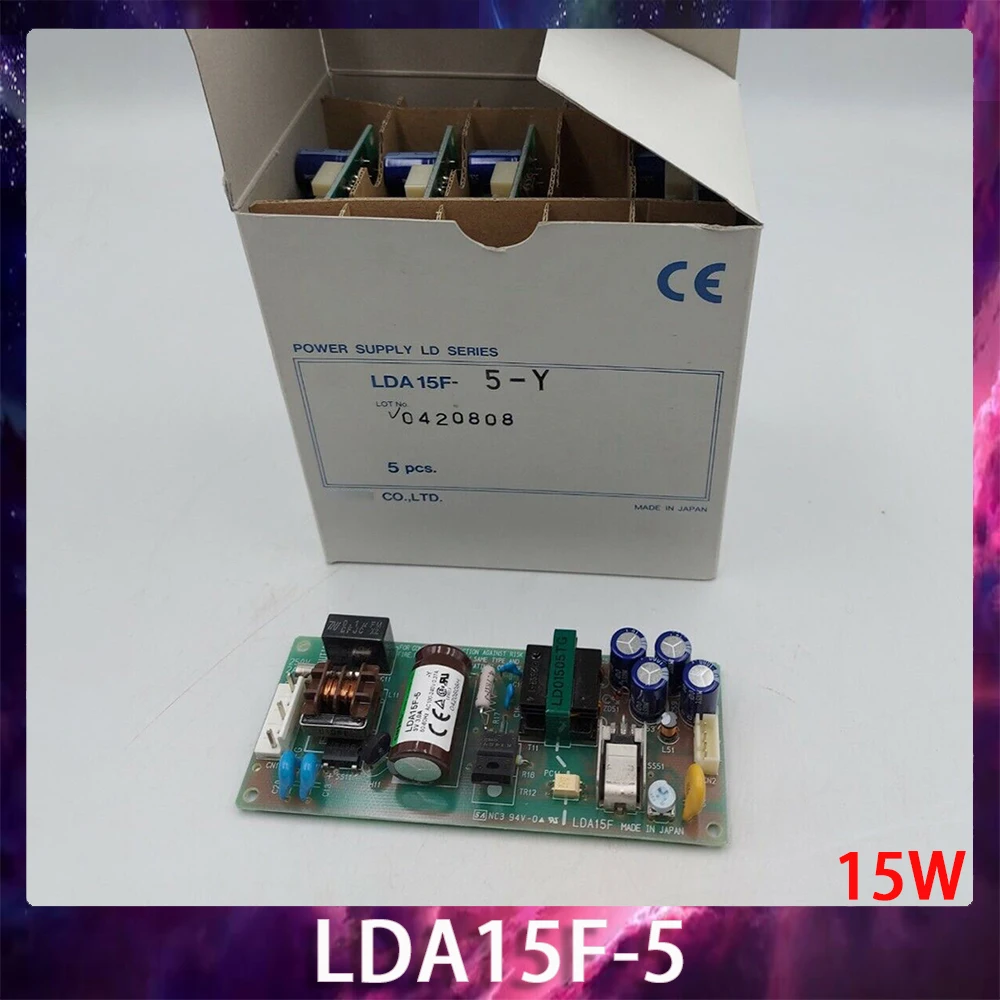 New LDA15F-5 15W For COSEL INPUT AC100-240V 50-60Hz 0.37A OUTPUT 5V 3A Power Supply