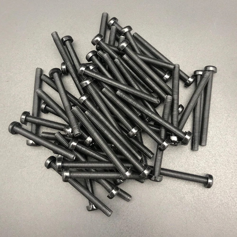 100PCS M4X40 Mm Bla… - image