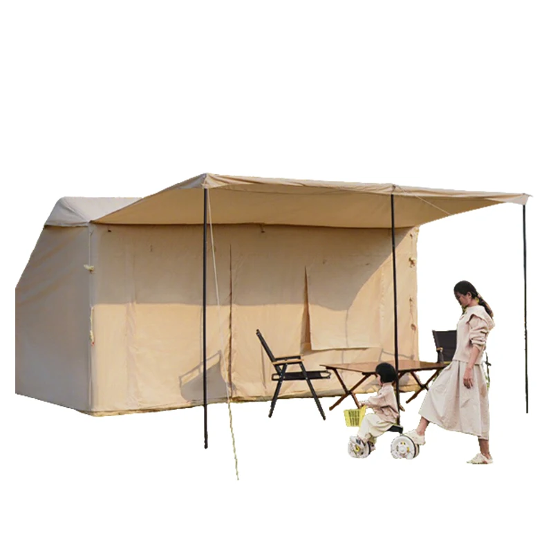 

Portable Carbon Steel Outdoor Folding Chair Table Oxford Fabric for Entry Camping & Leisure Furniture Metal Iron Material