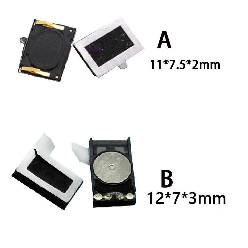 YUghts-Haut-parleur universel pour téléphone, pièces de réparation et de rechange, V88011 * 7.5*2mm, 12*7*3mm, 1 PC