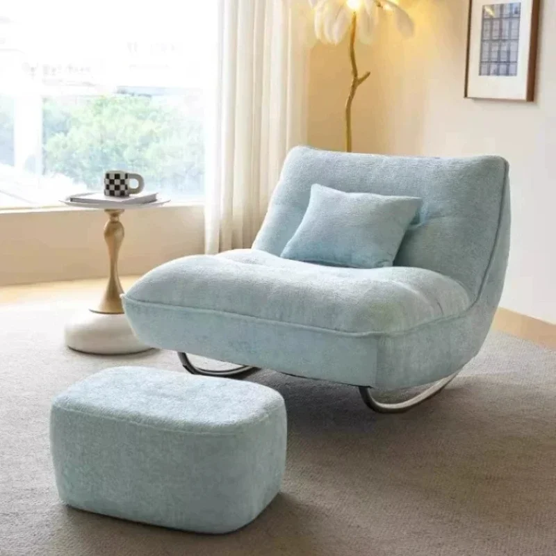 Stylish Fashionable Refined Living Room Chairs Upholstered Sleek Metal Cozy Living Room Chairs Chaise Salon Accent Furniture
