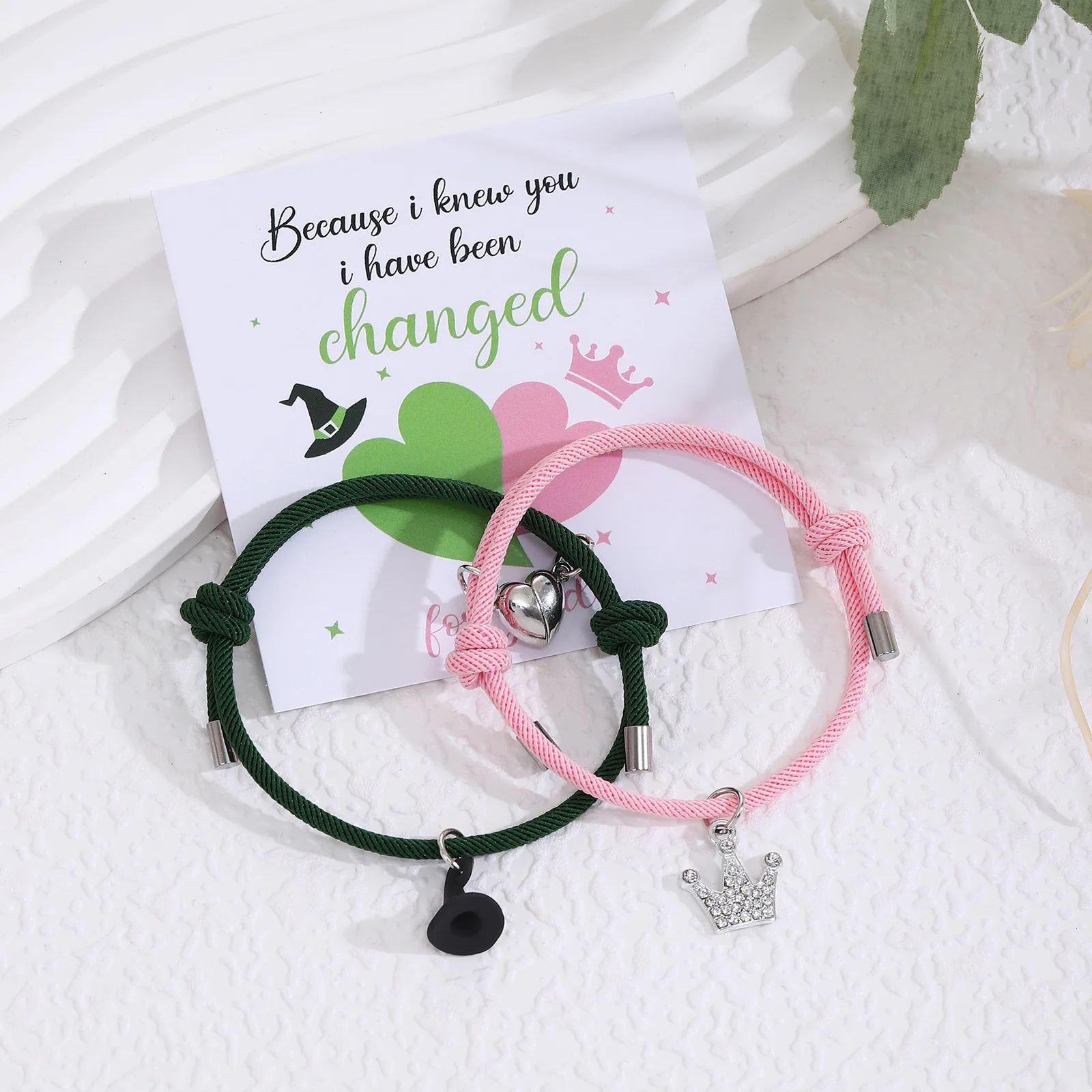 Neues Design Magic Stick Hut Krone passende Armbänder für Frauen Mode handgefertigte Perlenarmbänder BFF Freundschaftsschmuck Geschenke – Detail 11