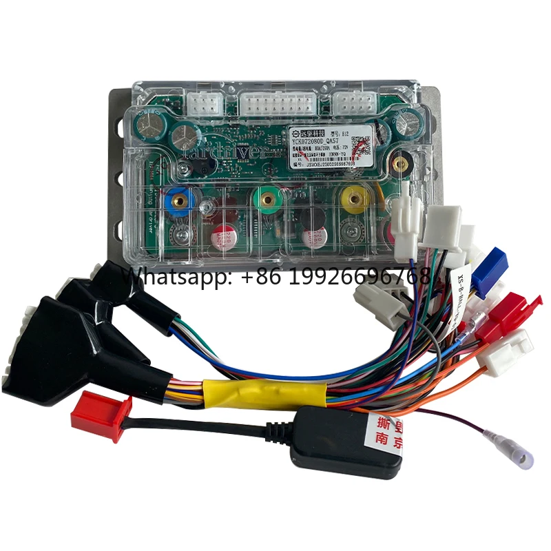 

Контроллер YQ72260/X80 с Bluetooth Fardriver 80A/260A для бесщеточных двигателей постоянного тока 48В/60В/72В для электромотоциклов с моторами 2000Вт