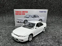 Tomytec TOMICA 1/64 TLV LV-N151c Nissan GT-R R33 Alloy car model collection gift ornaments