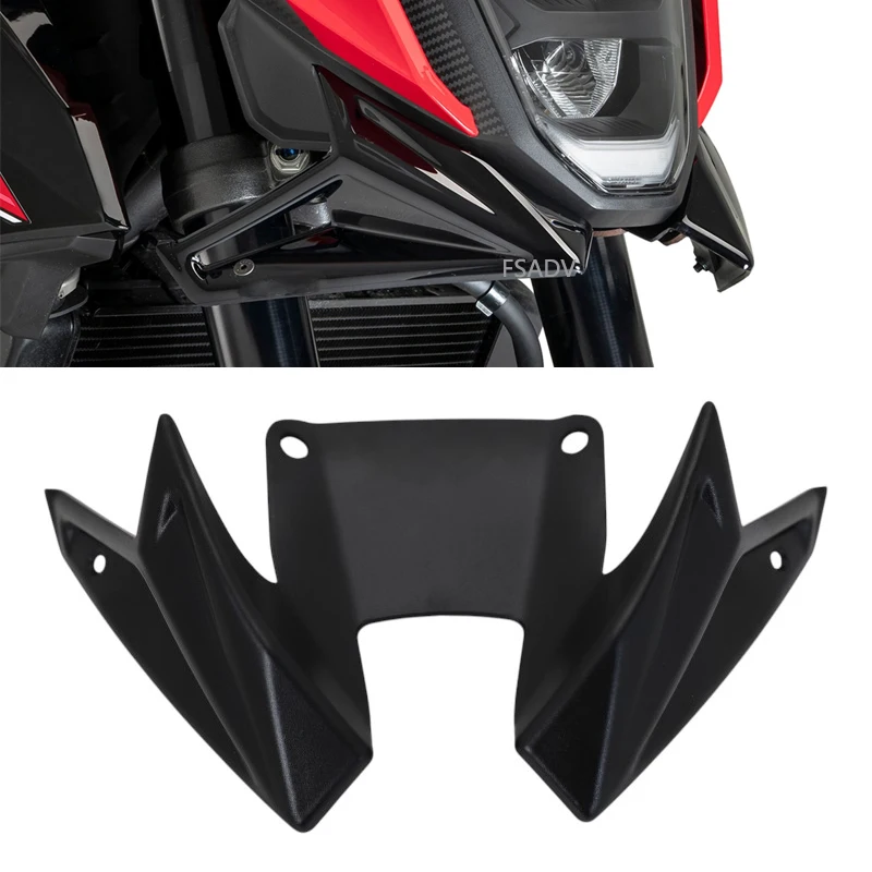 

For Honda CB500 Hornet CB 500 2024 2025 Motorcycle Front Wheel Fender Beak Nose Cone Extension Extender Cowl Spoiler Cover