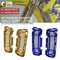 For Suzuki DRZ400SM 2005- 2023 2022 2021 DRZ 400 SM Motorcycle Accessories Radiator Grille Guared Cover Motocross Aluminum Parts
