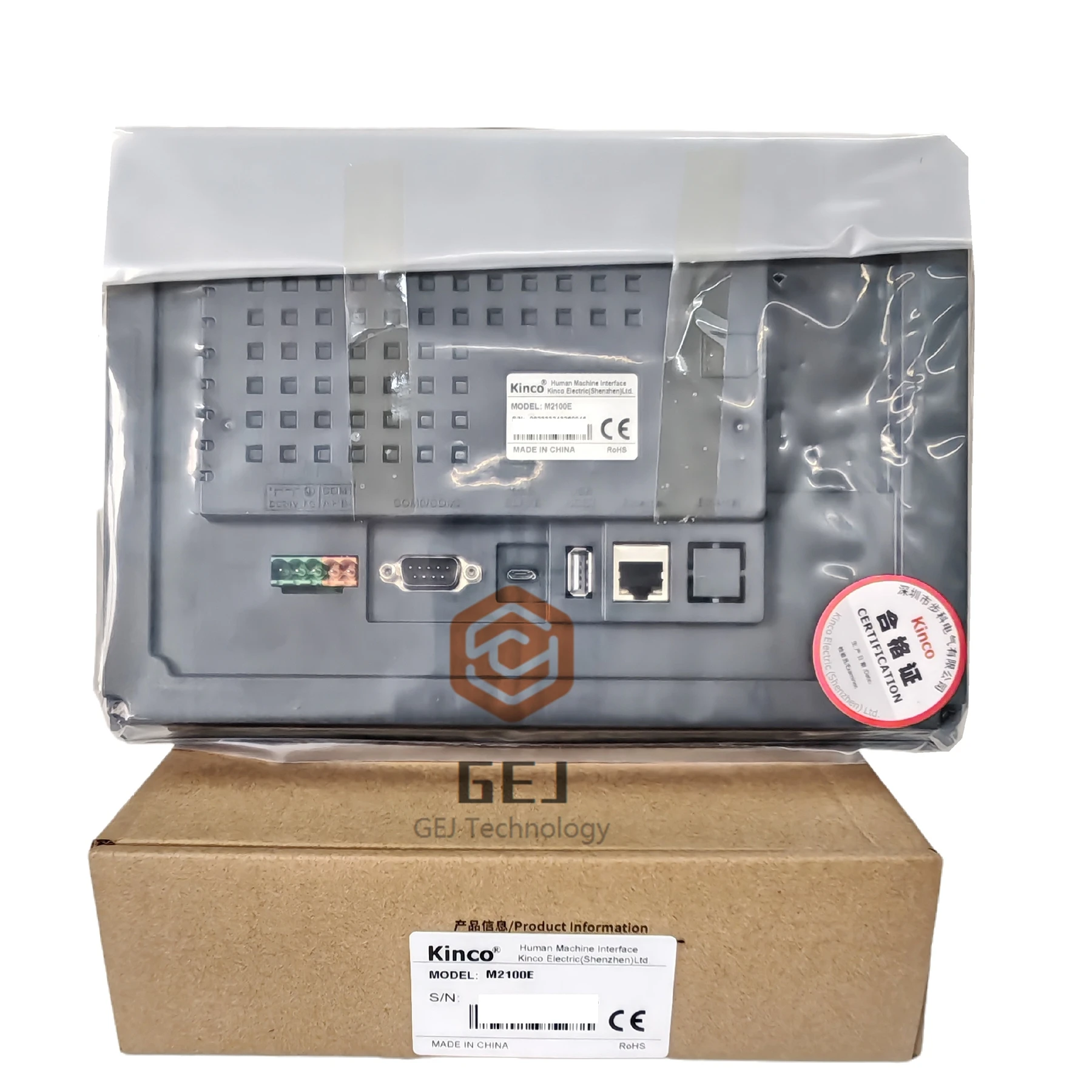 Kinco 10,1 polegadas automação HMI M2100 M2100E série tela sensível ao toque com resolução 1024 * 600