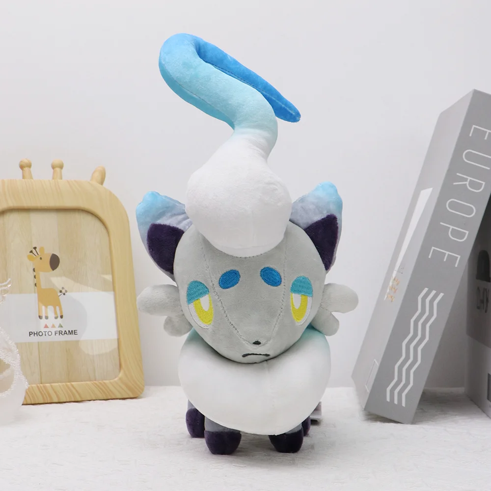 البوكيمون زوروا ألعاب من نسيج مخملي Kawaii Zoroark Hisuian Zorua محشوة أنيمي Pechule دمية هدايا عيد الميلاد للأطفال