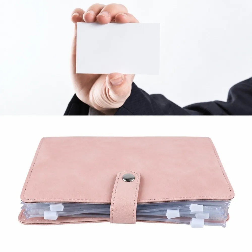 A6 Leather Shell Binder Notebook A6 Size Multiple Pockets Zipper Pocket Inserts Rectangle Shape Removable Sheets