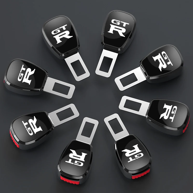 Car Interior Seat Alloy Belt Extender Accessories  For Nissan Juke Leaf Qashqai Patrol Pathfinder X-Trail Nismo Murano Versa