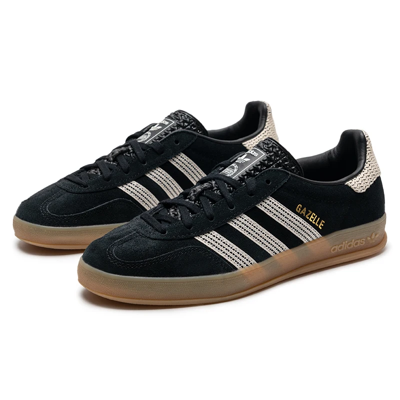 Zapatos Adidas para mujer Clover Gazelle Indoor W, zapatos deportivos, zapatos de entrenamiento físico, zapatos informales cómodos, zapatos con punta en T Ji2755