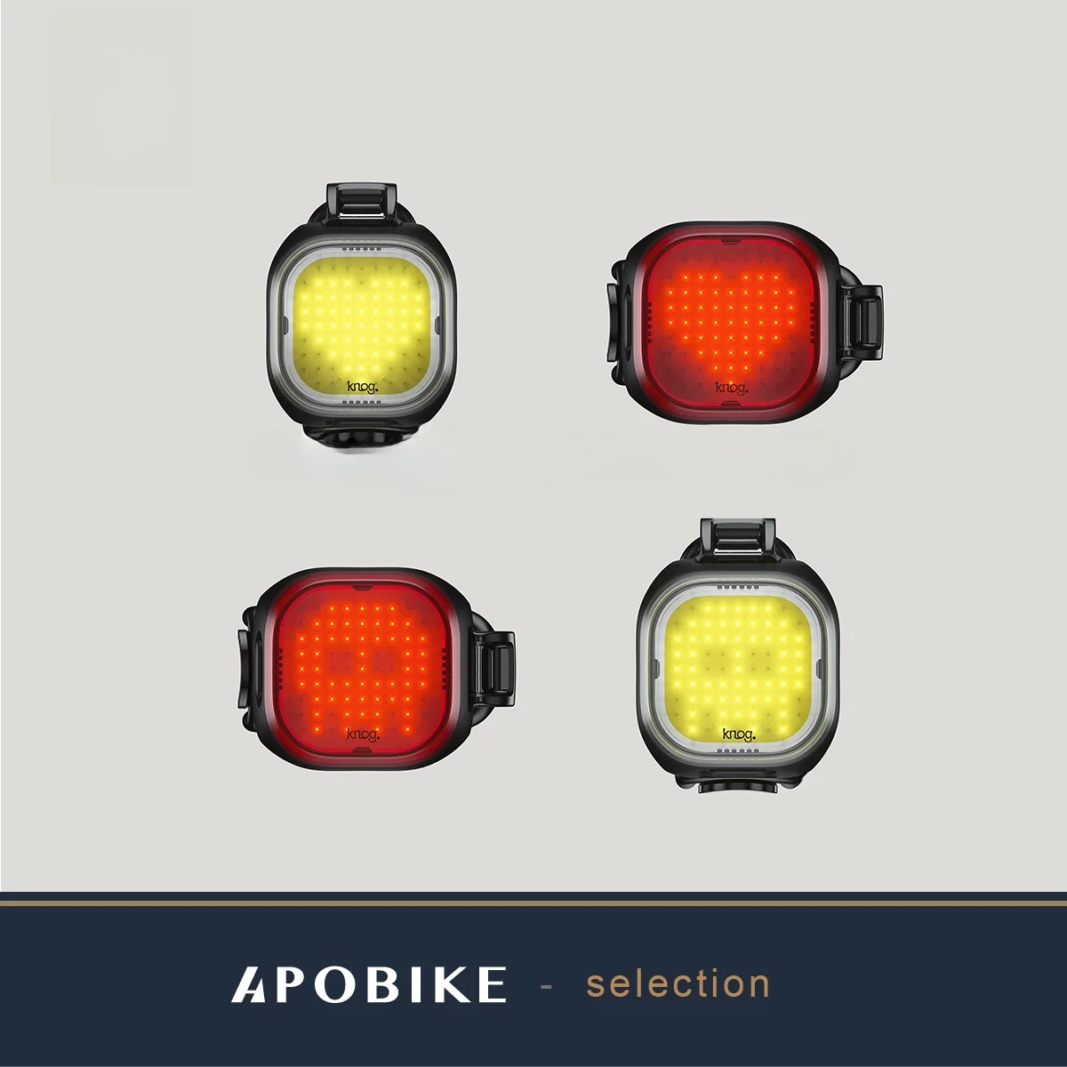 

Knog Blinder Комплект дорожных велосипедных фонарей Передний и задний задний фонарь для велосипедного оборудования Легкий долговечный аккумулятор