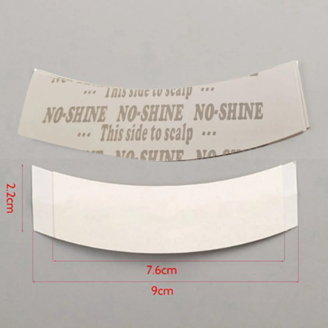 WOWFU-108 قطعة/الوحدة لا تألق شعر مستعار مزدوج الوجهين الشريط الشعر لاصق تمديد شرائط الشريط مقاوم للماء للشعر المستعار/الدانتيل الباروكات فيلم