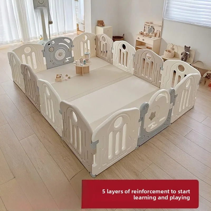 Astronaut Baby Play Fence Indoor Living Room Playground Home Children's Game Fence Playpen for Children Guardrail Baby Playpen
