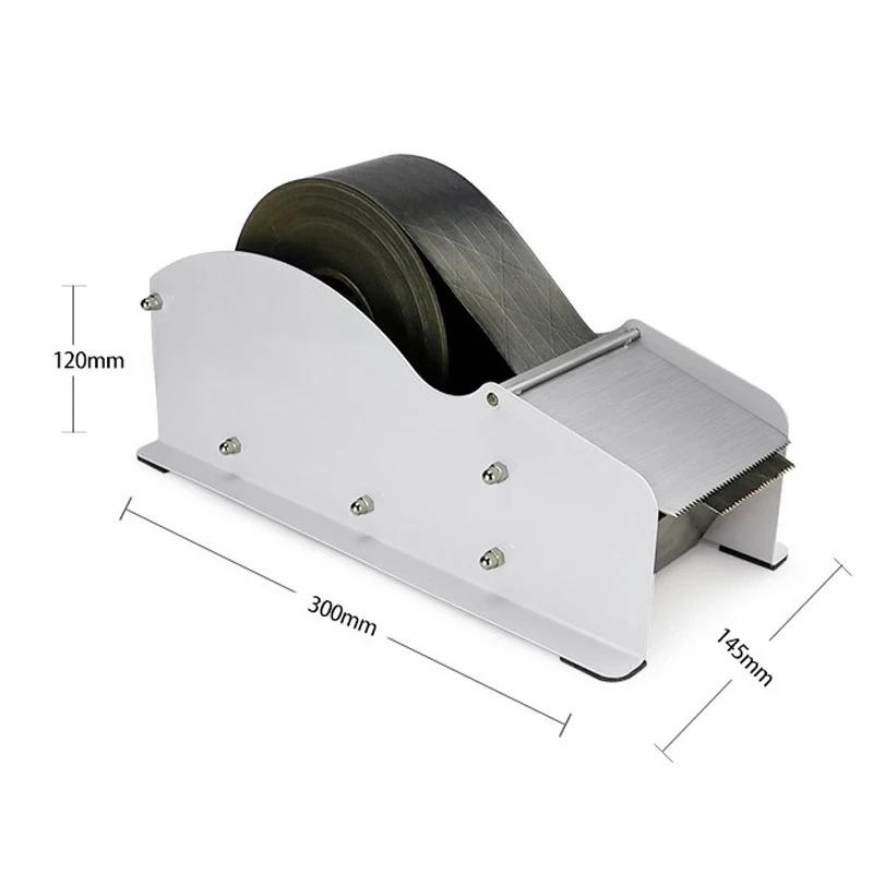 Wet Water Paper Machine Tape Cutting And Sealing Machine Manual Wet Water Kraft Paper Cutting Machine