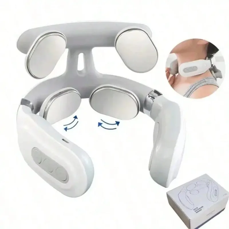 Adjustable USB Neck Massager with Heating Function