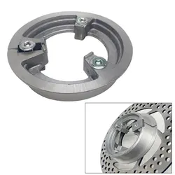 110mm Motorcycle Rear Drum brake Disc Brake 70mm Hole Conversion Tightening Ring for 220mm Disc Electric Scooter E-bike Moped