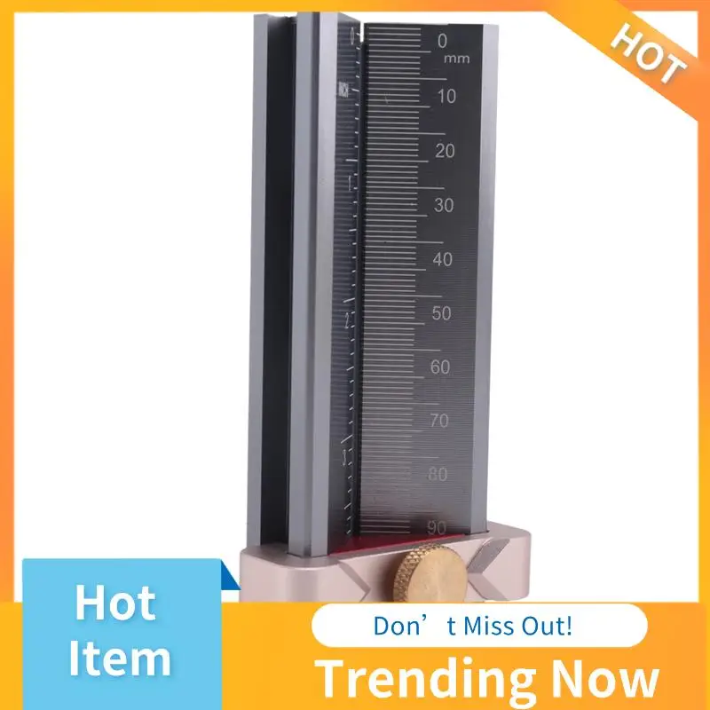 

ABNL Drill Depth Measuring Gauge Miter Gauge Drill Stop Measure With 3-10Mm Limit Rings