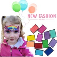 30g Water Based Eyliner Face Paint Makeup Pearly UV Neon Colors Eyeliner Body Art Christmas Holiday Beauty Makeup For Kids