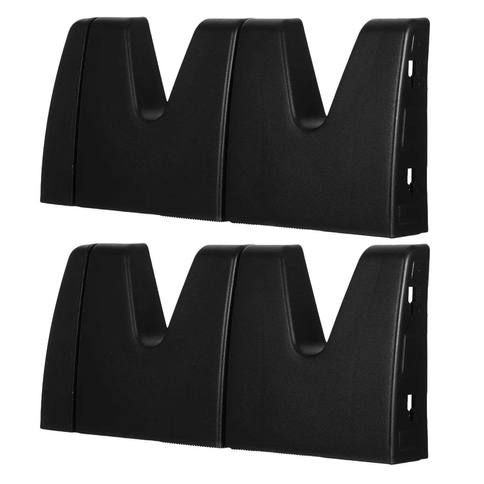 

4Pcs Car Trunk Organizer Fence Boards Black Cargo Containment System Cargo Organizer Blocks Auto Vehicle Mounted Bracket for Suv