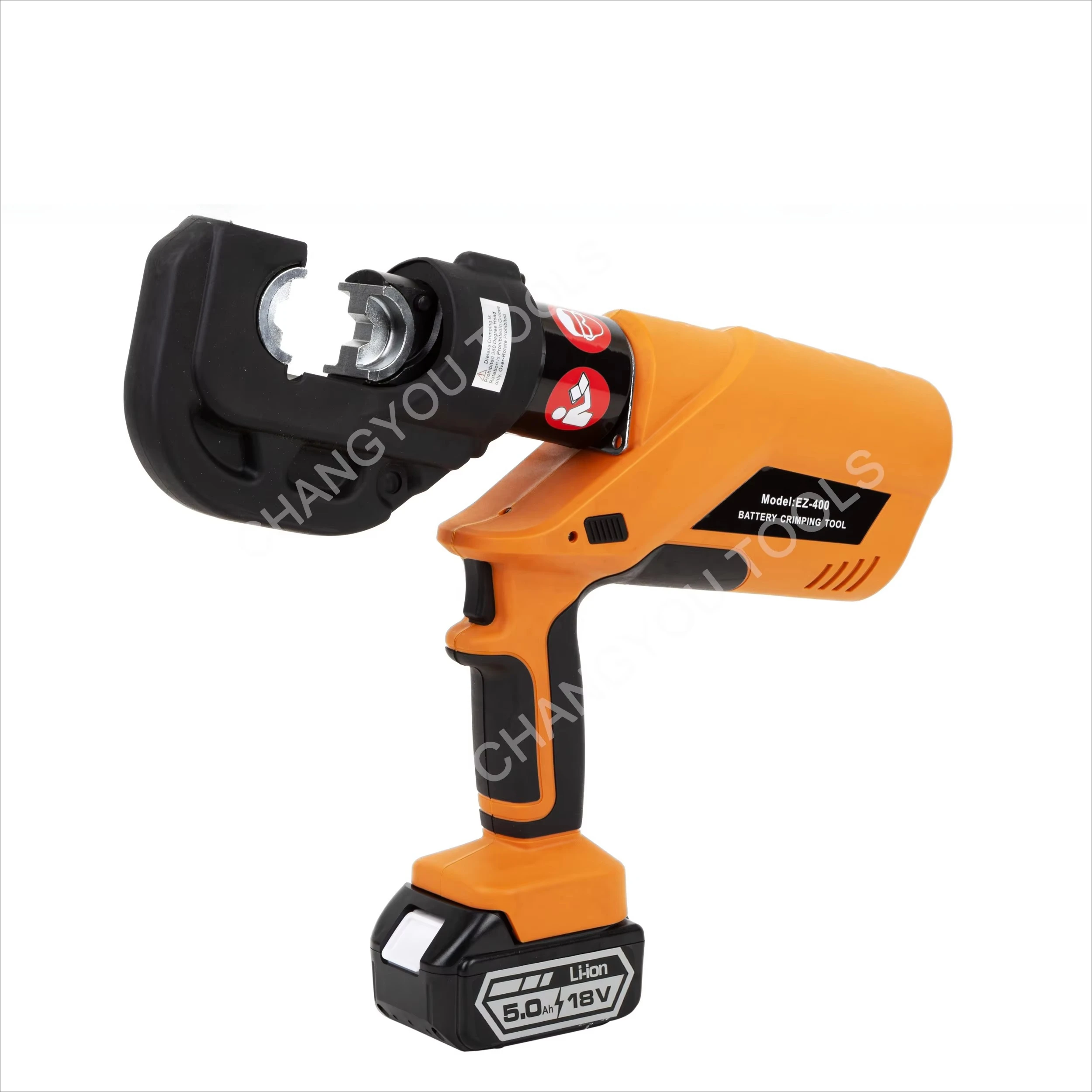 EZ-400 Cu50-400mm2 Battery Operated Cable Crimper Electric Hydraulic Tool for Copper Connector Crimping Cordless