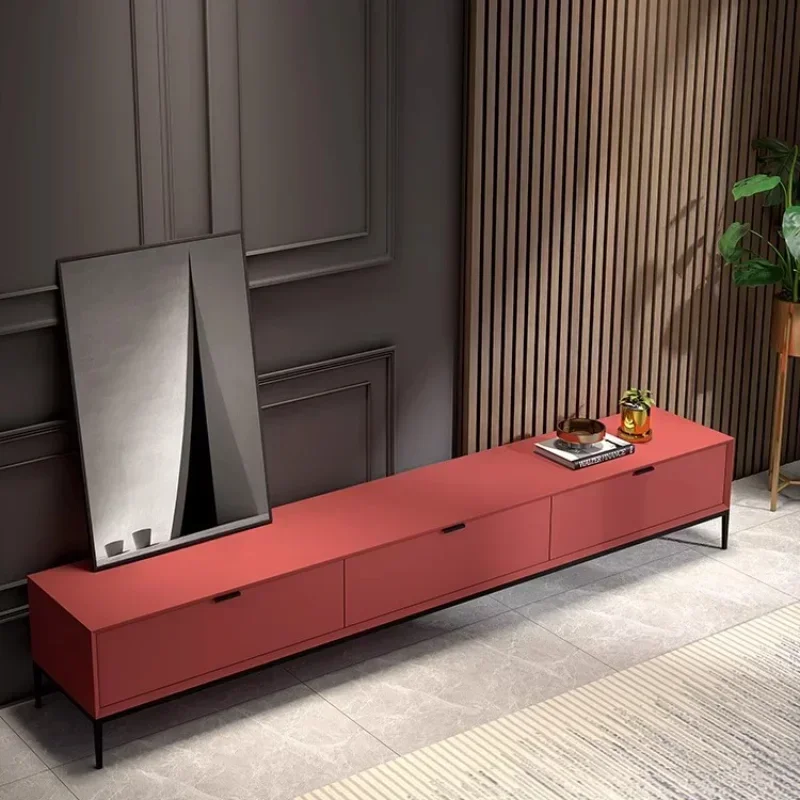 

Tv Cabinet Luxury Console Table Living Room Pedestal Television Tables Entertainment Center Wood Stand Monitor Home Furniture