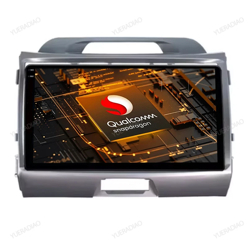 Android 17 Autoradio für Kia Sportage 3 SL 2010 - 2016 Multimedia Stereo Videoplayer QLED 4G LTE 5G WIFI GPS NAVI 2DIN Qualcomm
