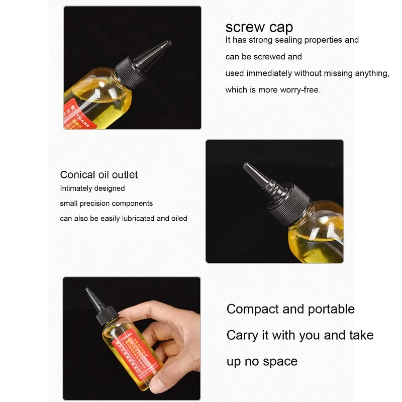 1Pc Hair Trimmer Blade Oil 100ml Electric Clipper Shaver Maintenance Oil Lubricant Prevent Rusting Sewing Hair Salon Clipper Oil