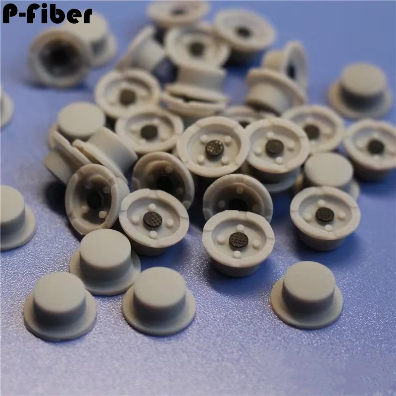 Silicone rubber button 30PCS coustomizable switch button toy button instrument fixed flashlight switch bright light button