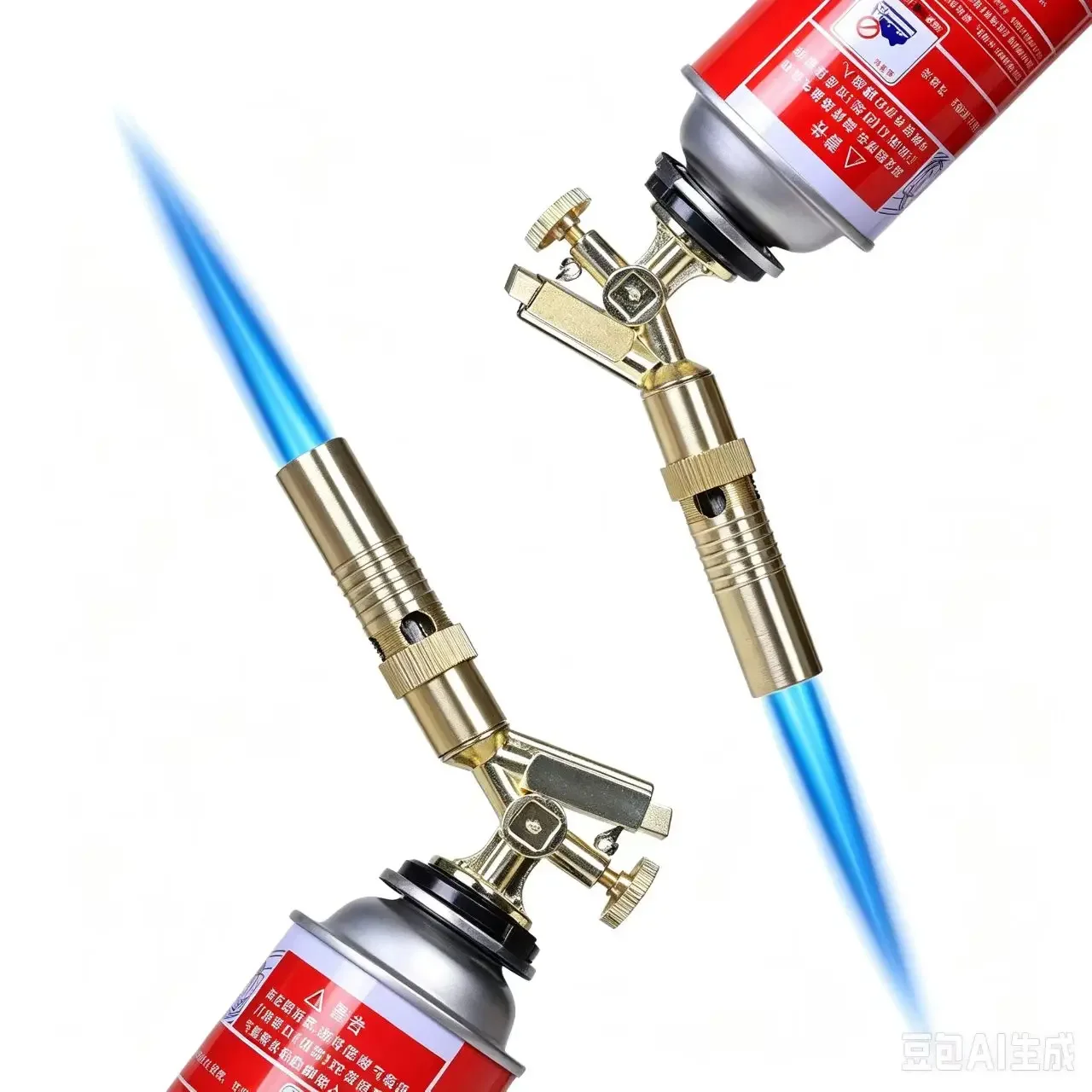 Portable Gas Burner High-Temperature Welding Torch Gold Welding Gas Torch Flame Gas Blow Torch For BBQ Welding & Cooking
