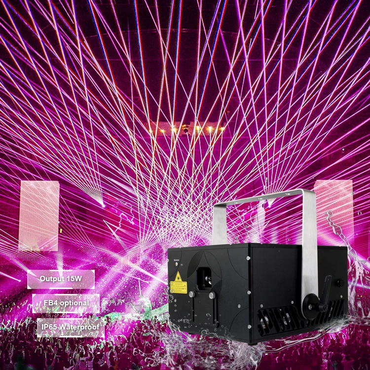 

20w 30w Outdoor Waterproof Full Color Animation Laser Light
