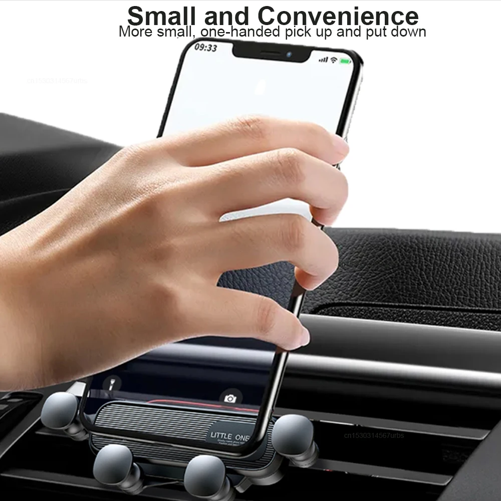 Car Phone Holder for Cell Phone for Iphone 16 15 14 Pro Max Phone Holder Car Mount Air Vent Holder Mobile Phone Stabilizer Stand