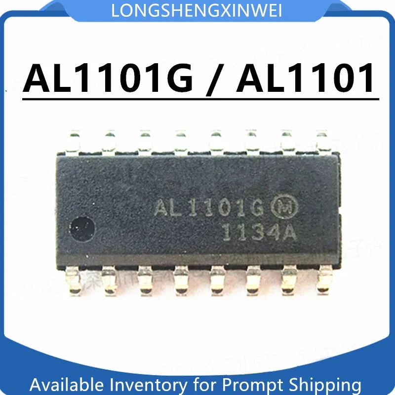 1PCS  AL1101G AL1101 New SMT SOP16  24 Bit Analog-to-digital Converter Sound Processor Original in Stock